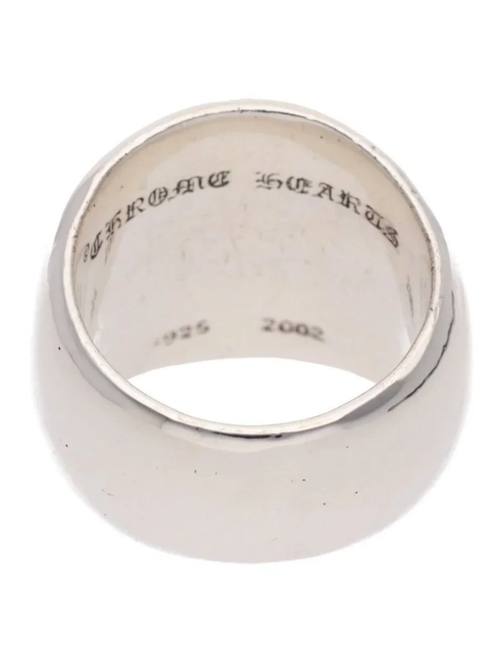 Chrome Hearts Clssc Oval Star Classic Silver Ring